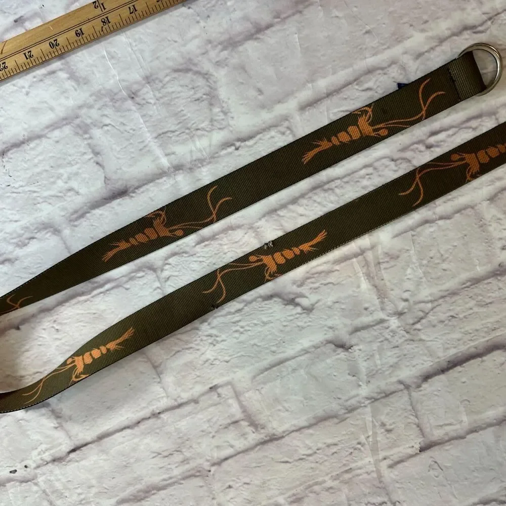 True Flyer Belt Nylon Khaki and Brown Belt